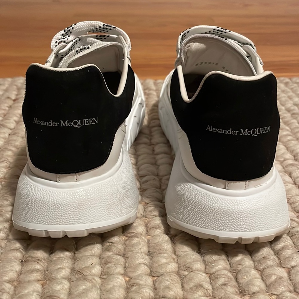 Alexander McQueen Women’s Court Leather Sneakers